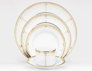 Noritake Palmer Gold 4350 5 Piece Place Setting Sale from Clark Flower and Gift Shop in Clark, SD