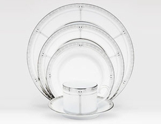 Noritake Palmer Platinum 4351 5 Piece Place Setting Sale from Clark Flower and Gift Shop in Clark, SD