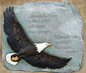 Eagle Plaque from Clark Flower and Gift Shop in Clark, SD