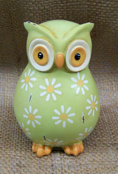 Owl Figurine from Clark Flower and Gift Shop in Clark, SD