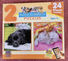 2 Keith Kimberlin Puzzles 24 Pc from Clark Flower and Gift Shop in Clark, SD