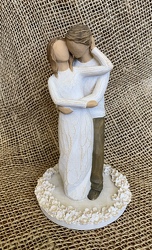 Together Cake Topper by Willow Tree 27162 from Clark Flower and Gift Shop in Clark, SD