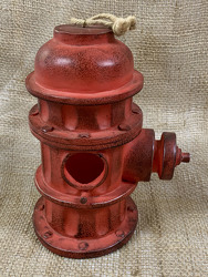Fire Hydrant Bird Feeder from Clark Flower and Gift Shop in Clark, SD