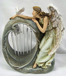 Angel With Chimes from Clark Flower and Gift Shop in Clark, SD