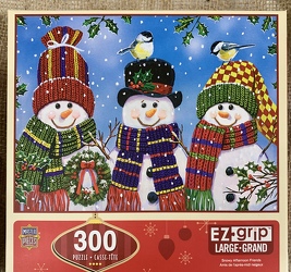 Snowy Afternoon Friends EZgrip Puzzle 300 pc from Clark Flower and Gift Shop in Clark, SD