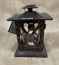 Small Metal Lantern from Clark Flower and Gift Shop in Clark, SD