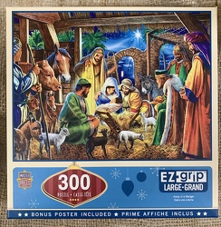 Away In A Manger EZgrip Puzzle 300 pc from Clark Flower and Gift Shop in Clark, SD