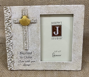 Baptized in Christ Photo Frame from Clark Flower and Gift Shop in Clark, SD