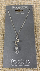 CurlyQ Grape Cluster Dazzler Necklace Silver from Clark Flower and Gift Shop in Clark, SD