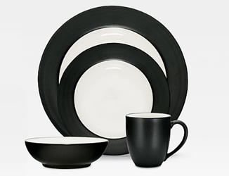Colorwave Graphite 8034 Rim Stoneware by Noritake from Clark Flower and Gift Shop in Clark, SD