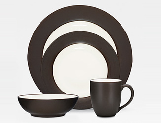 Colorwave Chocolate 8046 Rim Stoneware by Noritake from Clark Flower and Gift Shop in Clark, SD