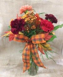 Fall Carnations from Clark Flower and Gift Shop in Clark, SD