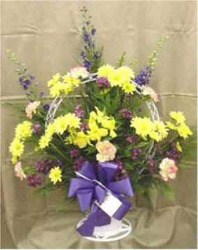 Sympathy Basket from Clark Flower and Gift Shop in Clark, SD