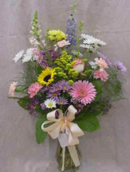Pastel Mix Vase Arrangement from Clark Flower and Gift Shop in Clark, SD