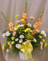 Traditional Sympathy Bouquet from Clark Flower and Gift Shop in Clark, SD