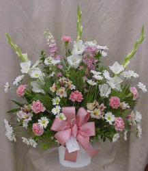 Pink & White Bouquet from Clark Flower and Gift Shop in Clark, SD