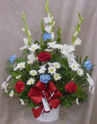 Red, White, & Blue from Clark Flower and Gift Shop in Clark, SD