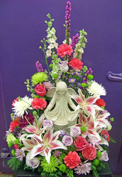 Garden of Comfort Urn Tribute from Clark Flower and Gift Shop in Clark, SD