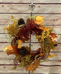 Fall Wreath  from Clark Flower and Gift Shop in Clark, SD