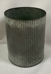 Small Metal Pot from Clark Flower and Gift Shop in Clark, SD