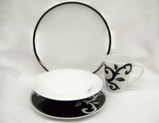 Noritake Kismet Black 4366 China Dinnerware Sale from Clark Flower and Gift Shop in Clark, SD