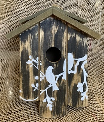 Hanging Bird House from Clark Flower and Gift Shop in Clark, SD