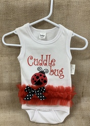 Cuddle Bug Diaper Shirt from Clark Flower and Gift Shop in Clark, SD