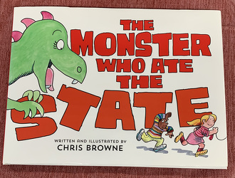 The Monster Who Ate the State by Chris Browne from Clark Flower and Gift Shop in Clark, SD