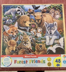 Forest Friends Wood Puzzle 48 pc from Clark Flower and Gift Shop in Clark, SD
