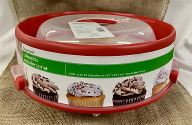 Collapsible Cupcake Carrier from Clark Flower and Gift Shop in Clark, SD