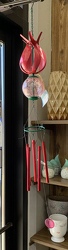 Wind Chime with Flower from Clark Flower and Gift Shop in Clark, SD