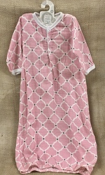 Baby Basics Muslin Gown Pink from Clark Flower and Gift Shop in Clark, SD