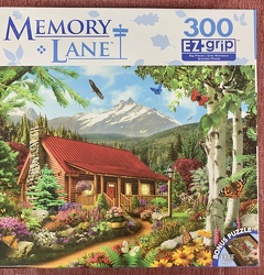 Mountain Hideaway 300 pc EZgrip Puzzle from Clark Flower and Gift Shop in Clark, SD
