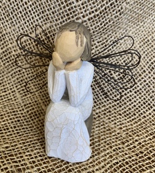 Angel of Caring by Willow Tree 26079 from Clark Flower and Gift Shop in Clark, SD