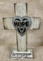 Hope Standing Cross from Clark Flower and Gift Shop in Clark, SD