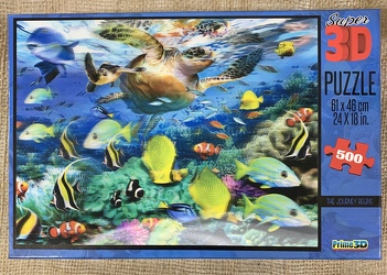 The Journey Begins Super 3D Puzzle 500 pc from Clark Flower and Gift Shop in Clark, SD