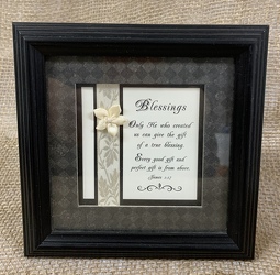 Blessings Framed Print from Clark Flower and Gift Shop in Clark, SD