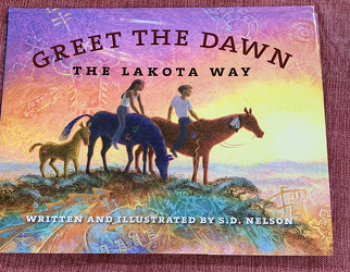 Greet The Dawn by S.D. Nelson from Clark Flower and Gift Shop in Clark, SD