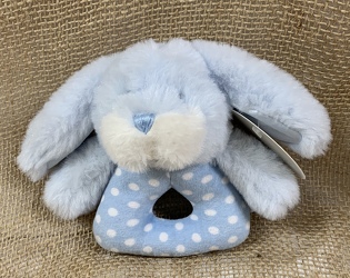 My Little Bunny Rattle Blue from Clark Flower and Gift Shop in Clark, SD