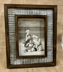 Wood/Metal Frame from Clark Flower and Gift Shop in Clark, SD