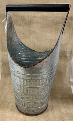 Large Metal Bucket from Clark Flower and Gift Shop in Clark, SD