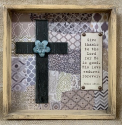 Give thanks.. Shadow Box from Clark Flower and Gift Shop in Clark, SD