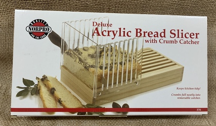Norpro Deluxe Acrylic Bread Slicer from Clark Flower and Gift Shop in Clark, SD