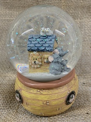 Noah's Ark Musical Water Globe from Clark Flower and Gift Shop in Clark, SD