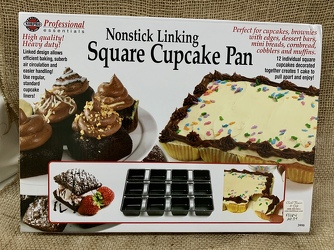 Norpro Nonstick Linking Square Cupcake Pan from Clark Flower and Gift Shop in Clark, SD