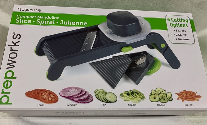 Progressive Julienne and Slicer