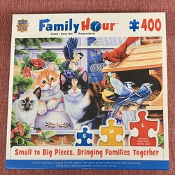 Springtime Wonders Family Hour Puzzle 400 pc from Clark Flower and Gift Shop in Clark, SD