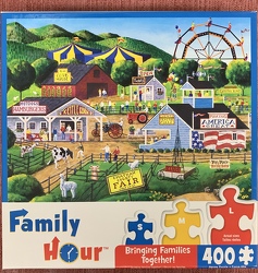 Summer Carnival Family Hour Puzzle 400 pc from Clark Flower and Gift Shop in Clark, SD