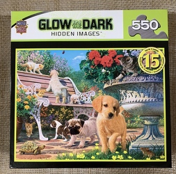 Afternoon At the Park Jigsaw Puzzle 550 pc from Clark Flower and Gift Shop in Clark, SD