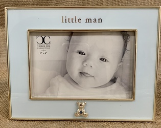 Little Man Photo Frame from Clark Flower and Gift Shop in Clark, SD